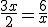 \frac{3x}{2} = \frac{6}{x}