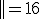|| 3\vec{MA}+\vec{MB}+\vec{MC}-\vec{MD} ||=16