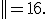 || 3\vec{MA}+\vec{MB}+\vec{MC}+\vec{MD} ||=16.