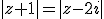 |z'| = \frac{|z+1|}{|z-2i|} = 1 \Leftrightarrow |z+1|=|z-2i|
