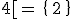 %5D-\infty;2%5D\cap\,%5B2;4%5B=\,\{\,2\,\,\}