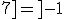  [2;5]\cup ]-1;7]=]-1;7]