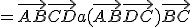 =\vec{AB}+\vec{CD}+a(\vec{AB}+\vec{DC})+ \vec{BC}