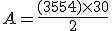 A=\frac{(35+54)\times   30}{2}