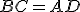 BC=AD