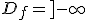 D_f=]-\infty;-\frac{1}{2}[\cup [1;+\infty[