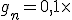 g_n=0,1\times 0,5^{n-1}+0,4