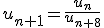 u_{n+1}=\frac{u_n}{u_{n+8}}