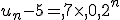 u_n-5=,7\times  ,0,2^n