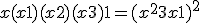 x(x + 1)(x + 2)(x + 3) + 1 = (x^2 + 3x + 1)^2