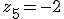 z_5=-2