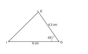 Construire un triangle.