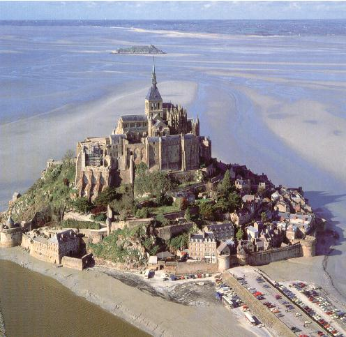 Mont Saint-Michel et trigonométrie