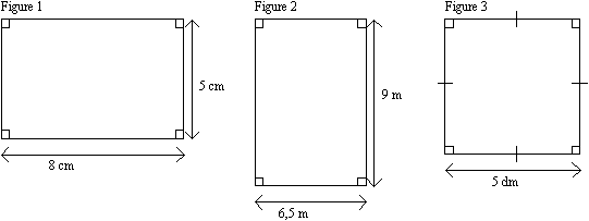 Calcul de l'aire d'un rectangle