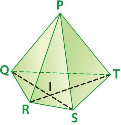 PQRST est une pyramide