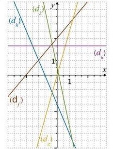 Curvas de funciones afines y lineales