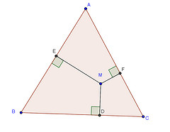مثلث متساوي الاضلاع