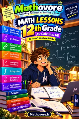 AP Calculus AB Math Lessons – Mathovore PDF book cover