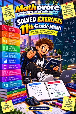 Algebra 2 Math Worksheets with Answer Keys – Mathovore PDF book cover
