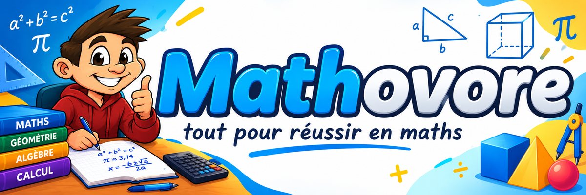 Mathovore, tout pour réussir en maths : fiches méthode de maths de la 6e à la terminale