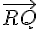 \vec{RQ}