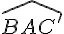 \widehat{BAC'}