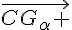 \vec{CG_\alpha }