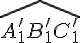 \widehat{A'_1B'_1C'_1}
