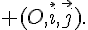  (O,\vec{i},\vec{j}).