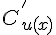 C^{'}_{u(x)}
