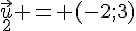 \vec{u}_2 = (-2;3)