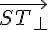 \vec{ST_{\perp}}