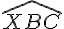 \widehat{XBC}