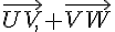 \vec{UV}, \vec{VW}