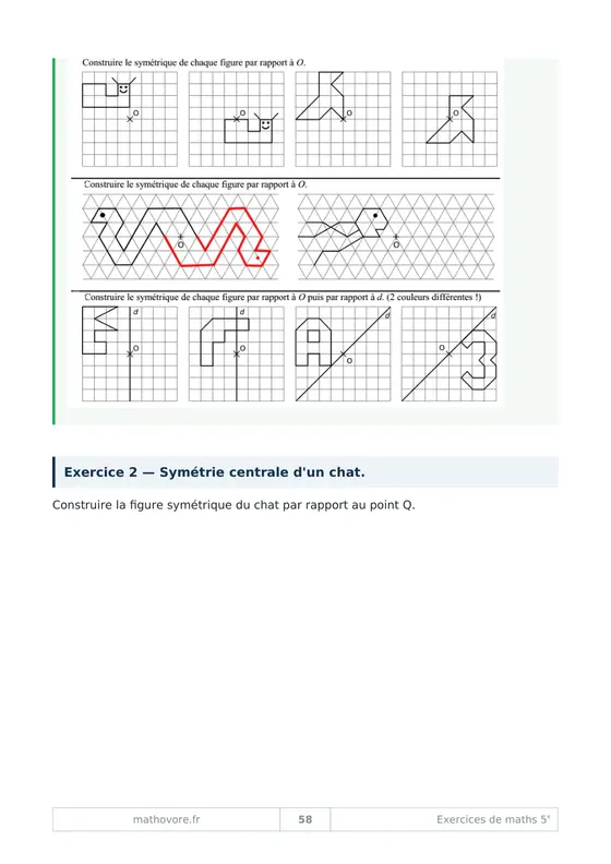 Page 59 du livre Mathovore « Exercices corrigés de mathématiques 5e »