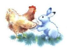 Poules et lapins