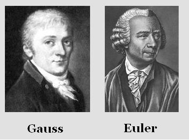 Gauss et Euler