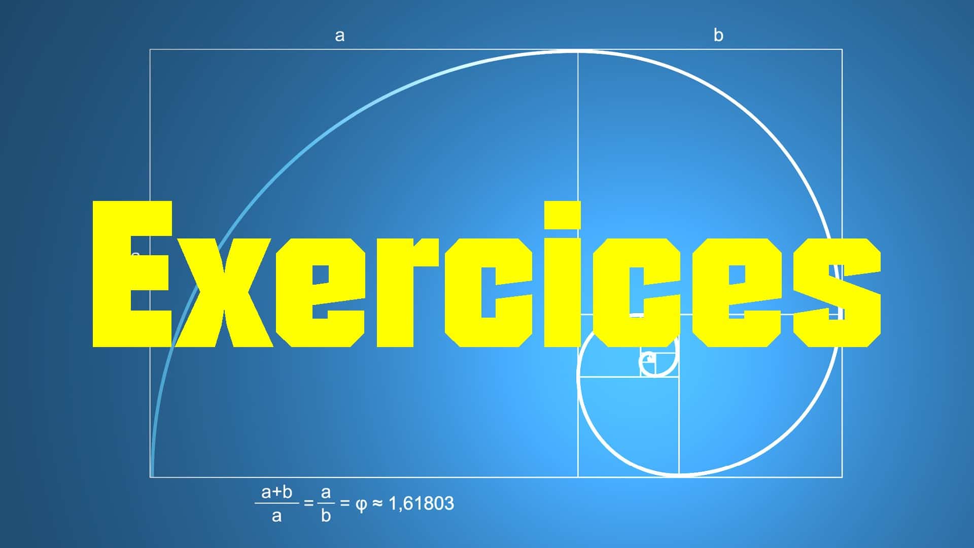 exercices maths