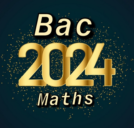 bac maths 2024 sujet