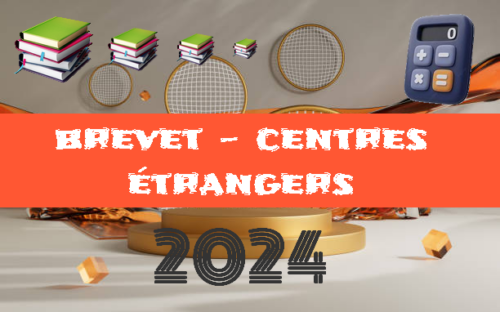 Centres étrangers : brevet de maths 2024 sujet et corrigé