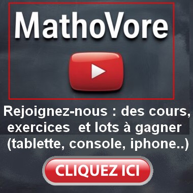 Mathovore sur Youtube