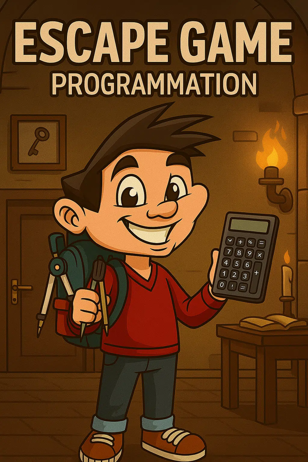 Maths et programmation dans un escape game.