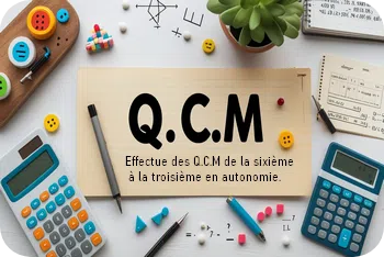 Effectue des QCM en ligne.