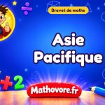 Asie Pacifique : brevet de maths 2023 avec sujet et corrigé du DNB en PDF