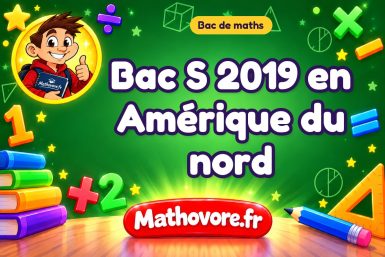 Bac S 2019 en Amérique du nord : sujet et corrigé