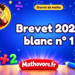 Brevet de maths 2024 blanc n° 1 : sujet et corrigé en PDF