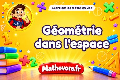 Géométrie dans l’espace