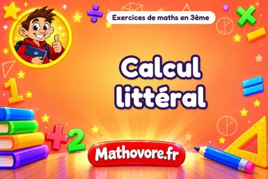 Calcul littéral