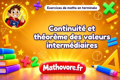 Continuité et théorème des valeurs intermédiaires