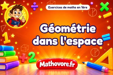 Géométrie dans l’espace